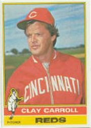 1976 Topps Baseball Cards      211     Clay Carroll